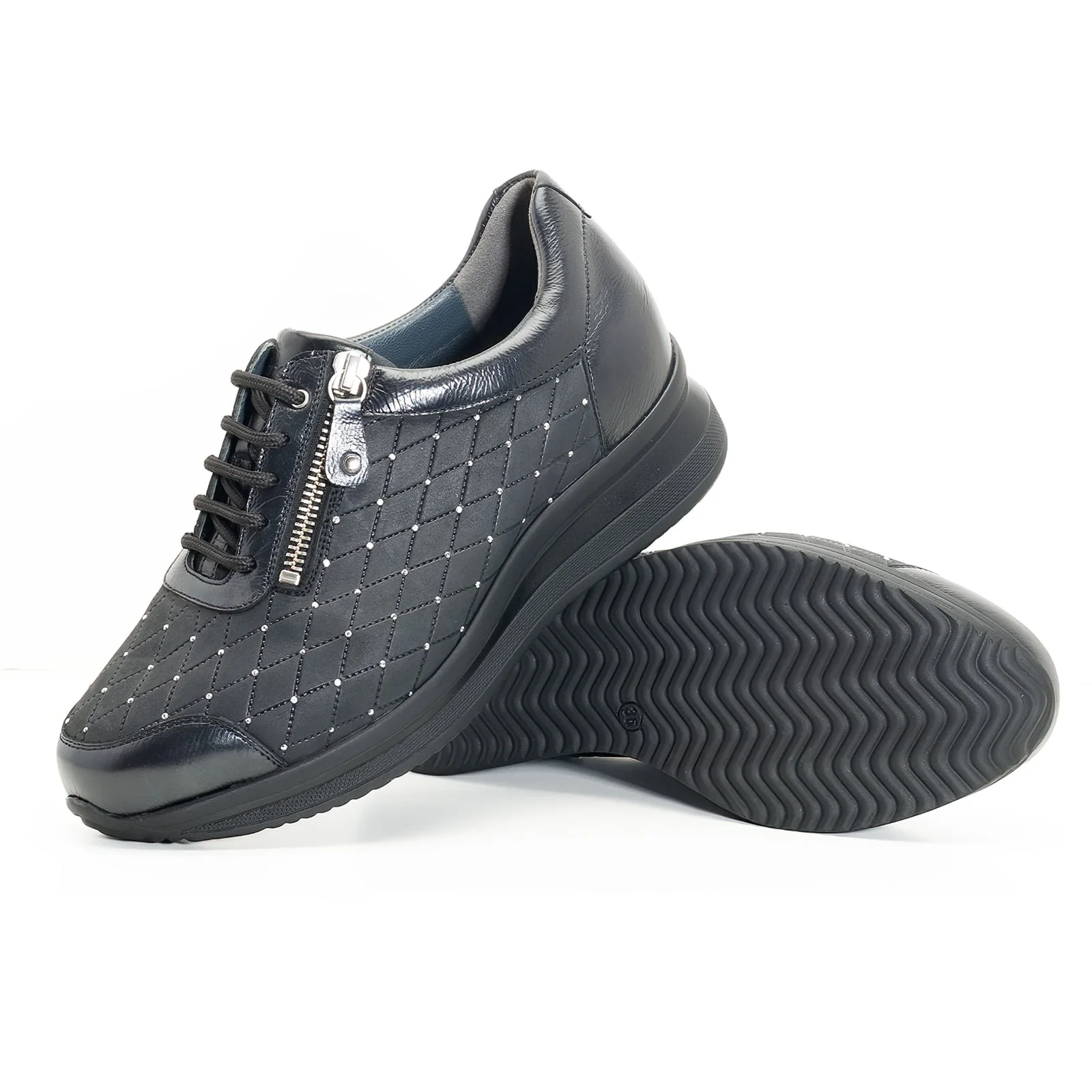 Deportivo LUZ brillantes negro - Imagen 4