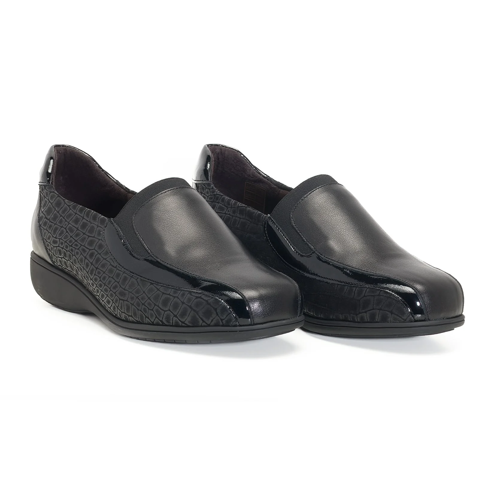 Mocasín MIRTA licra coco - Imagen 3