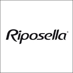 Logotipo de la marca de calzado Riposella