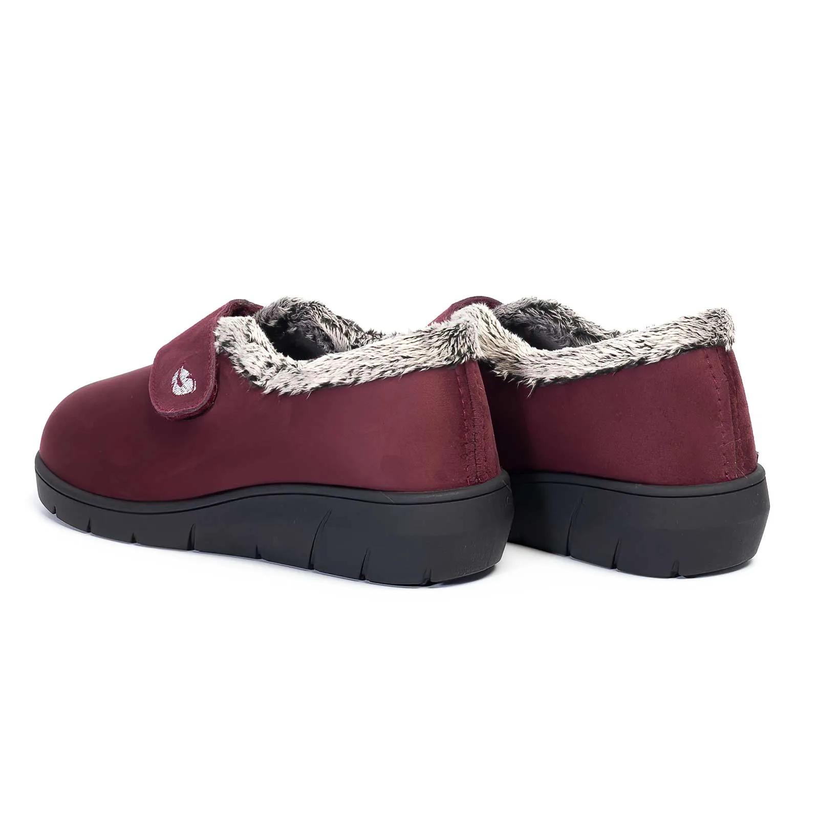 Zapatilla CORUÑA granate - Imagen 4