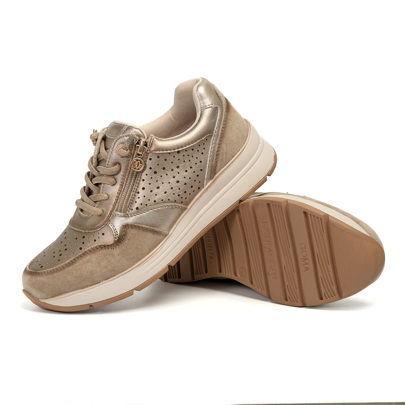 Sneaker MARIAN Bronce - Imagen 5