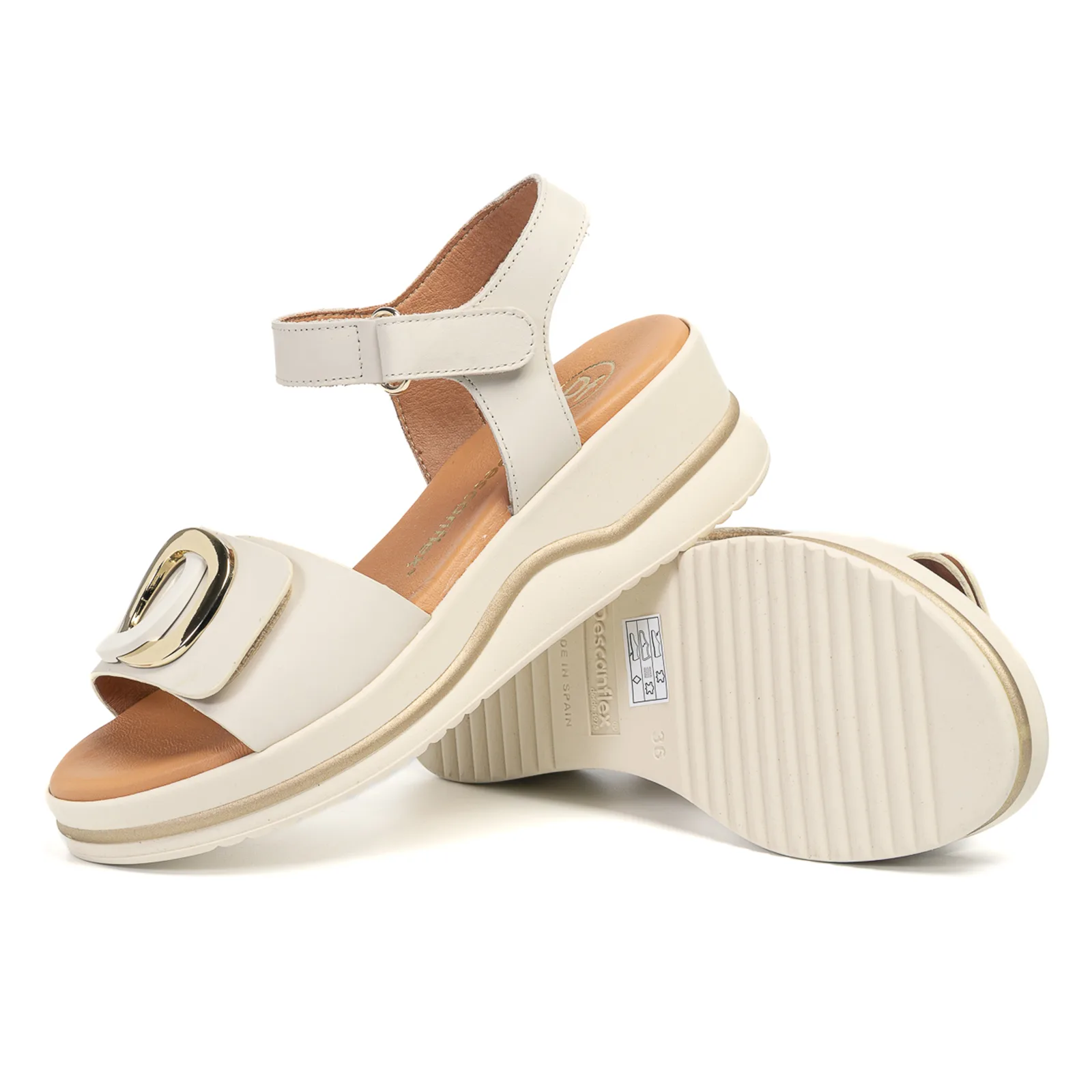 Sandalia ORBIT Beige - Imagen 5