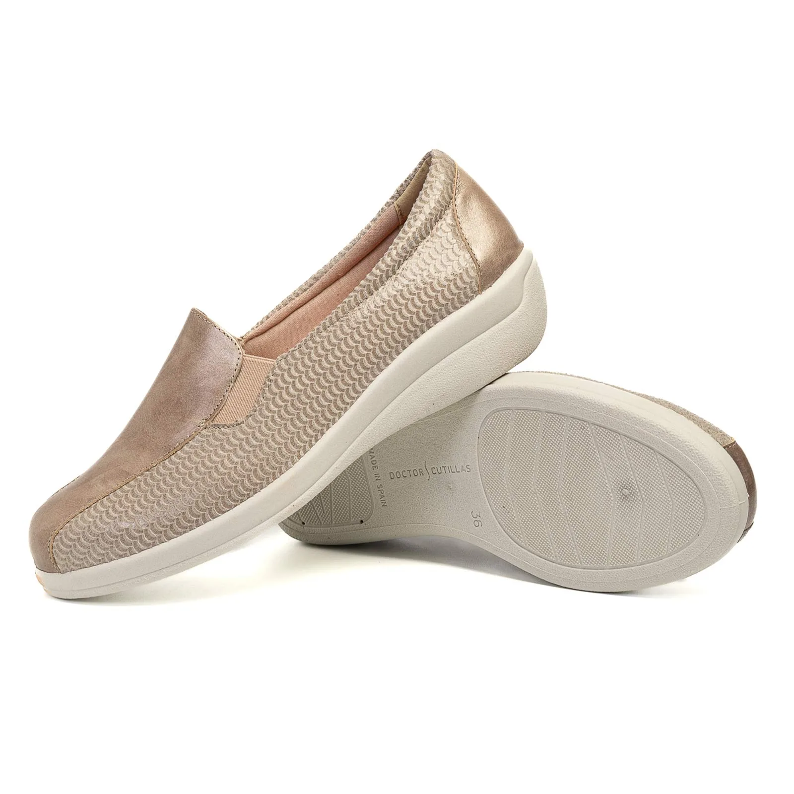 Mocasín TABOADA Beige - Imagen 5