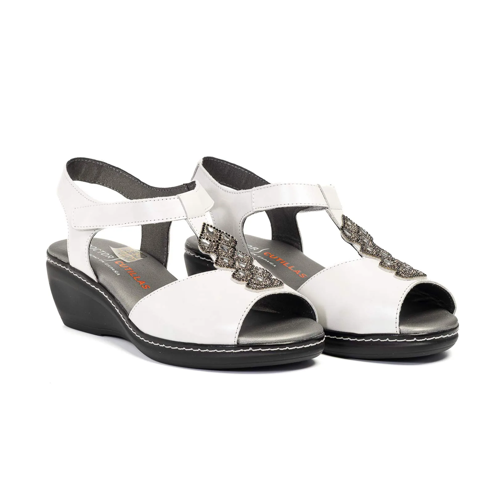 Sandalia REMO Blanca - Imagen 3