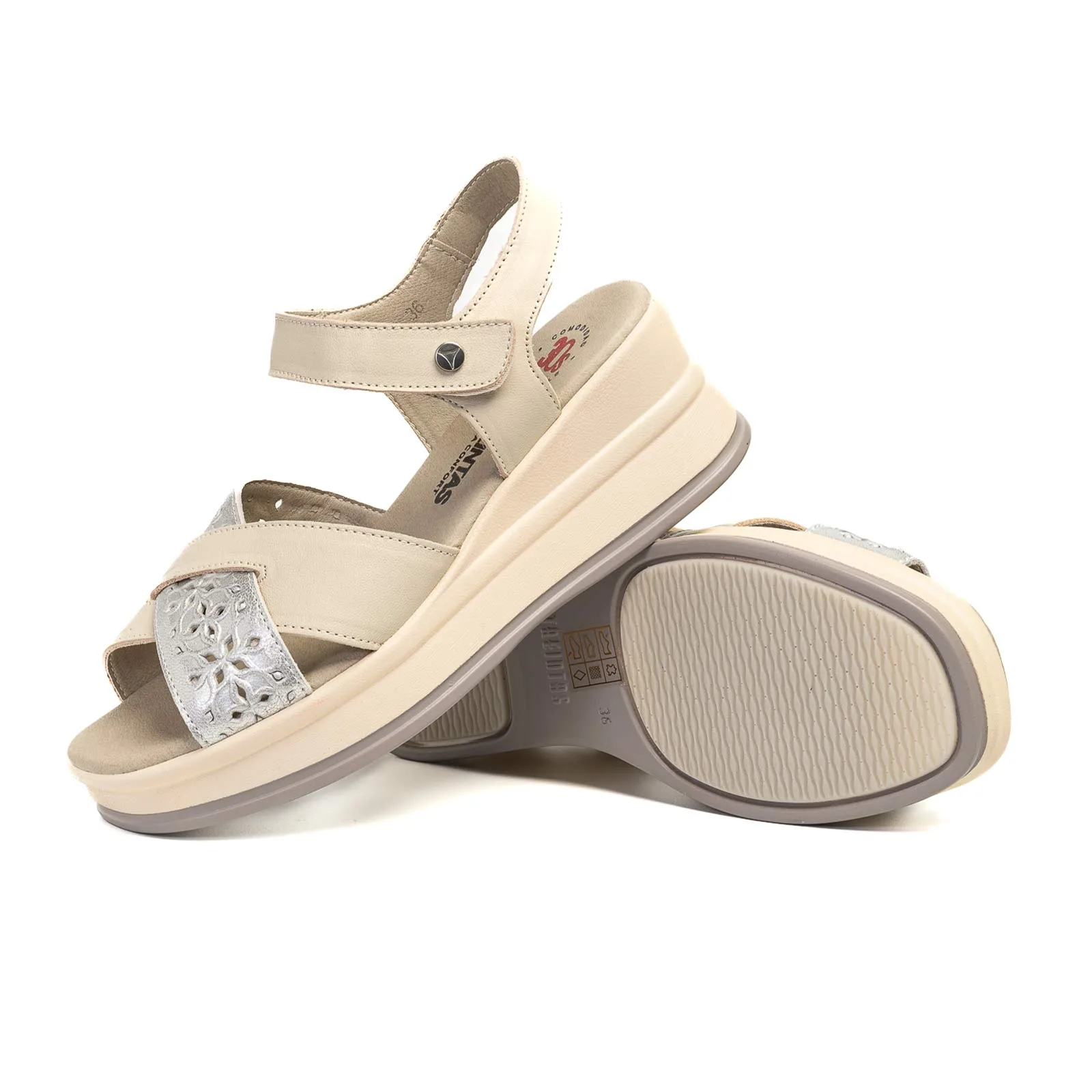 Sandalia ZELIS Beige - Imagen 5