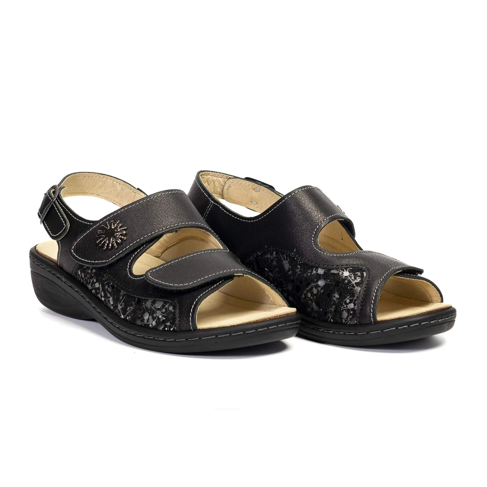 Sandalia GINA Negra - Imagen 3