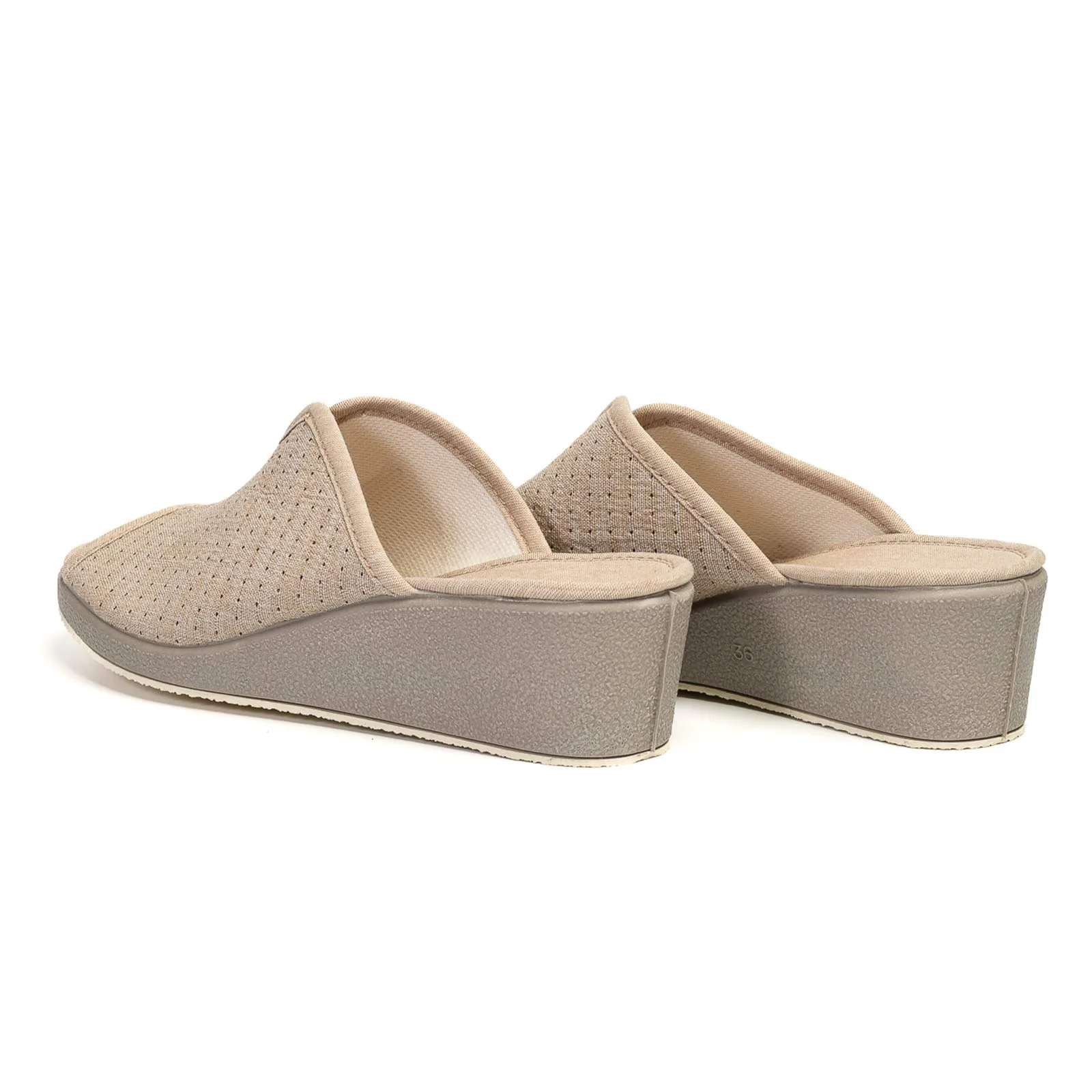 Zapatilla VELO Beige - Imagen 4