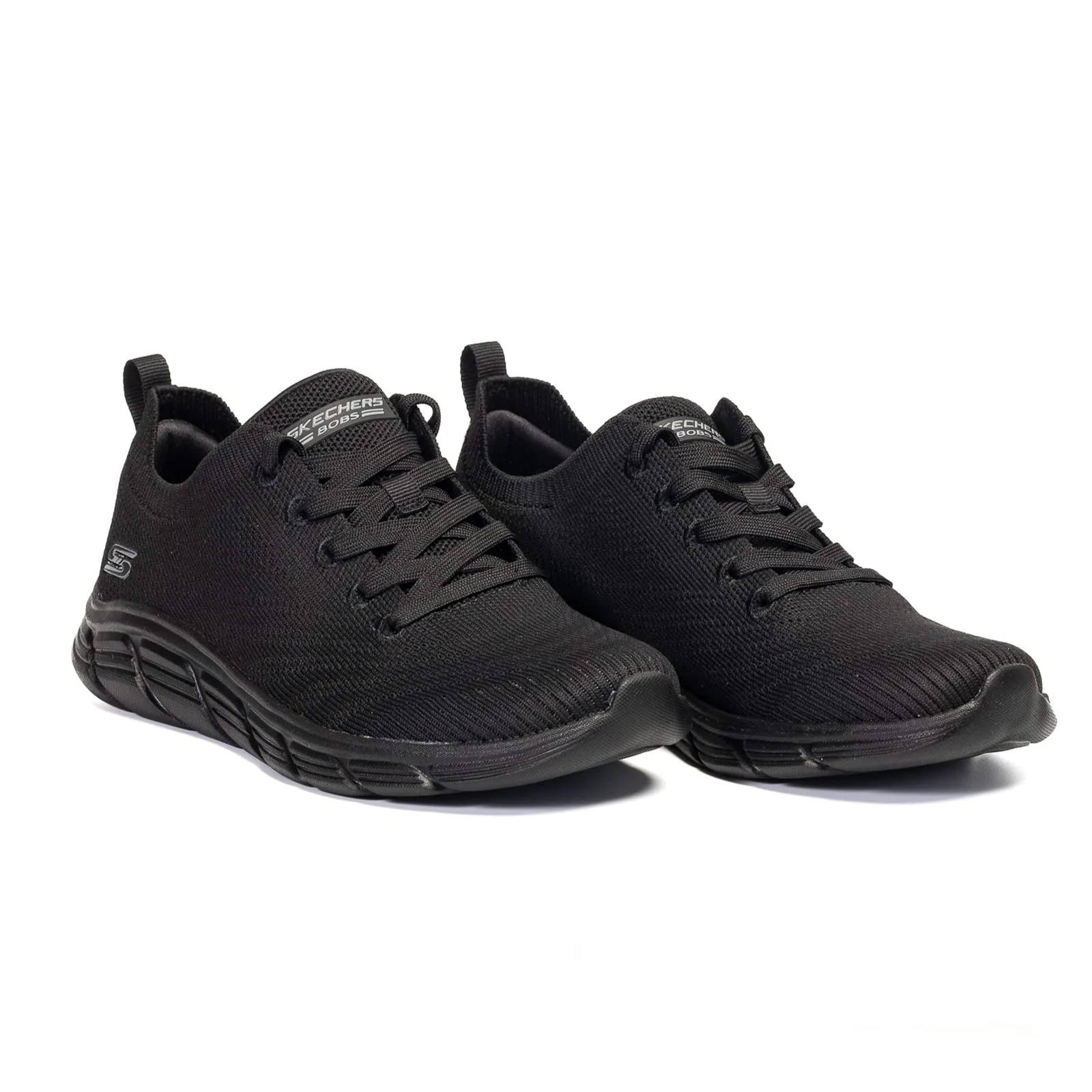 SKECHERS BOB CORDONES NEGRO - Imagen 3