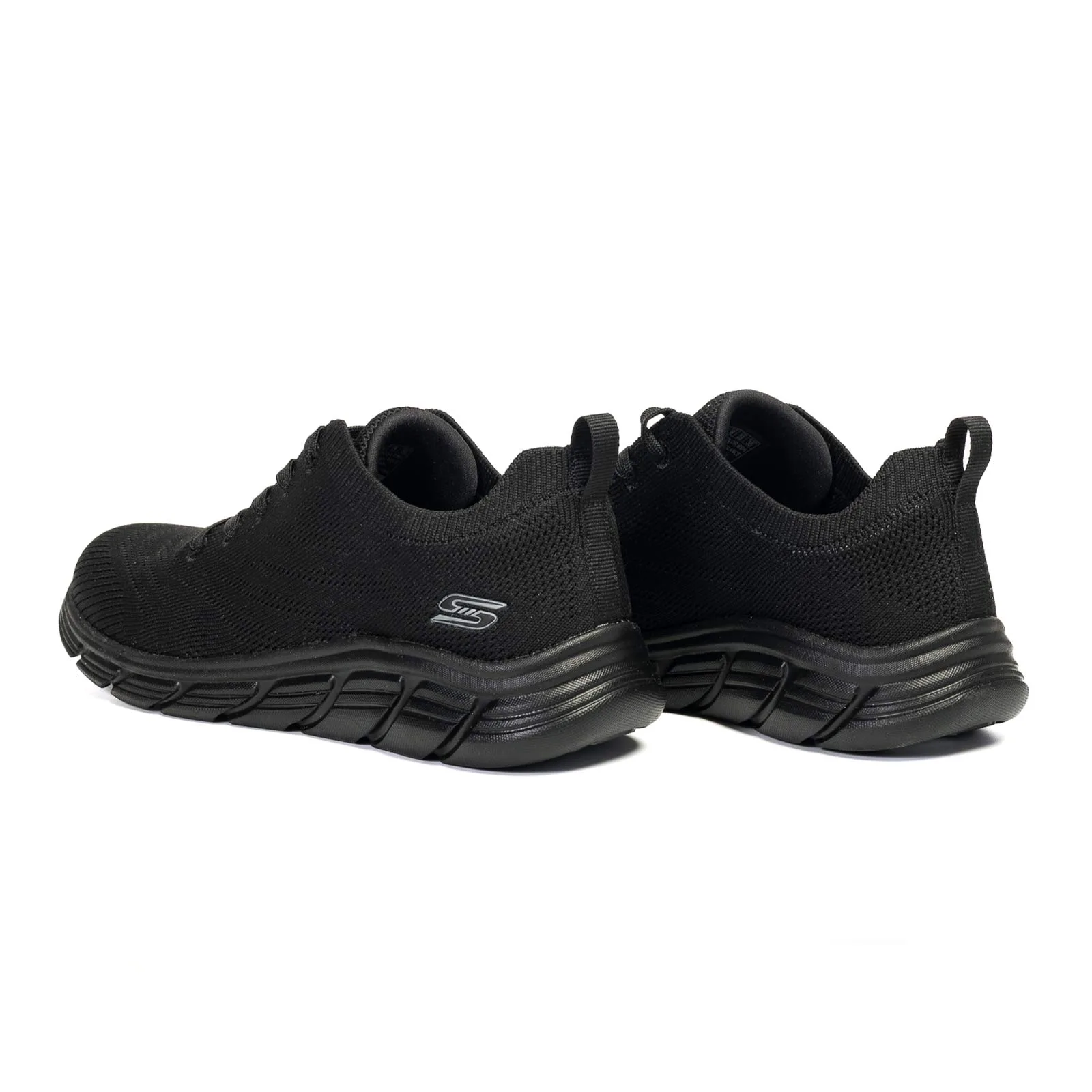 SKECHERS BOB CORDONES NEGRO - Imagen 4