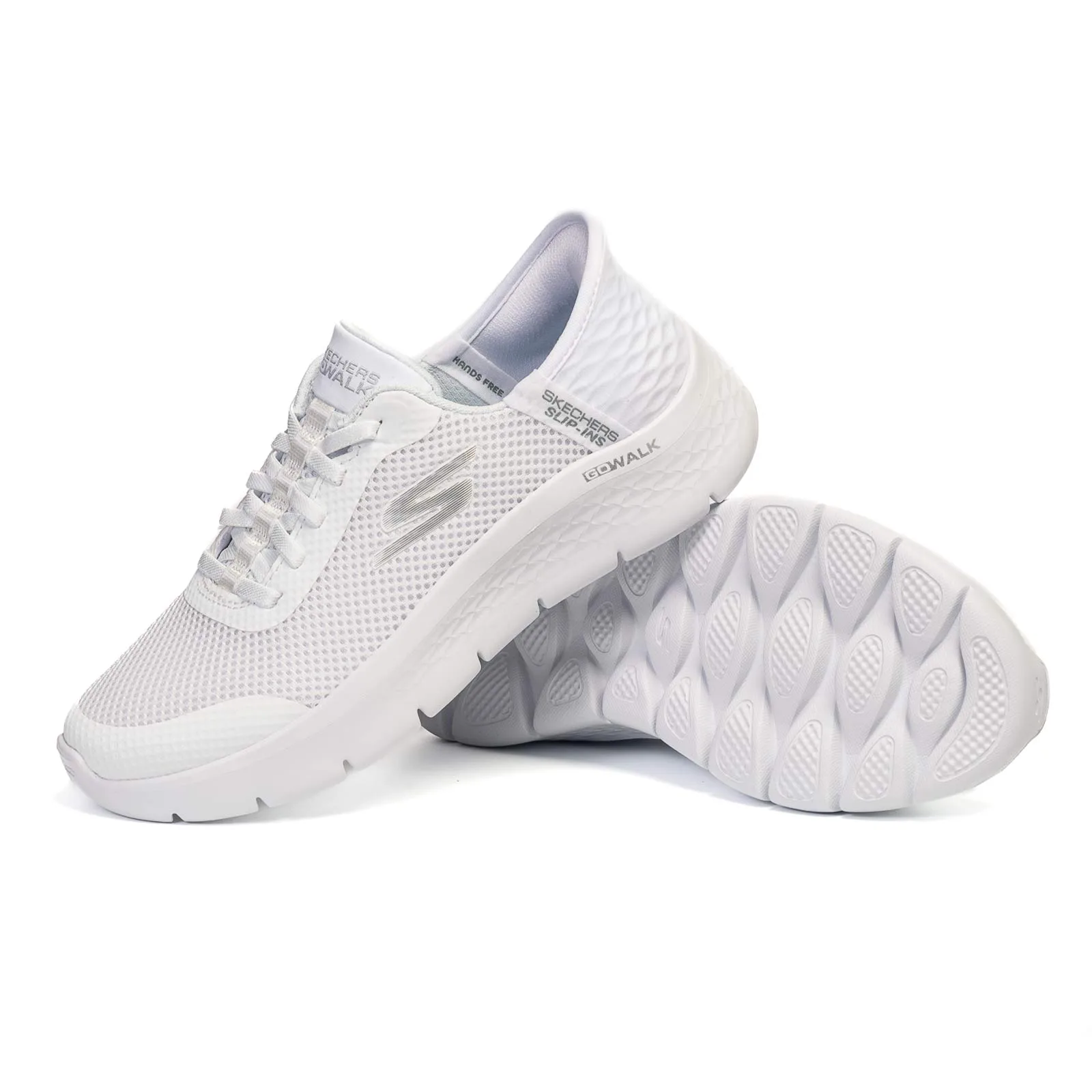 SK GO WALK WOMENS 124836 BLANCO - Imagen 5