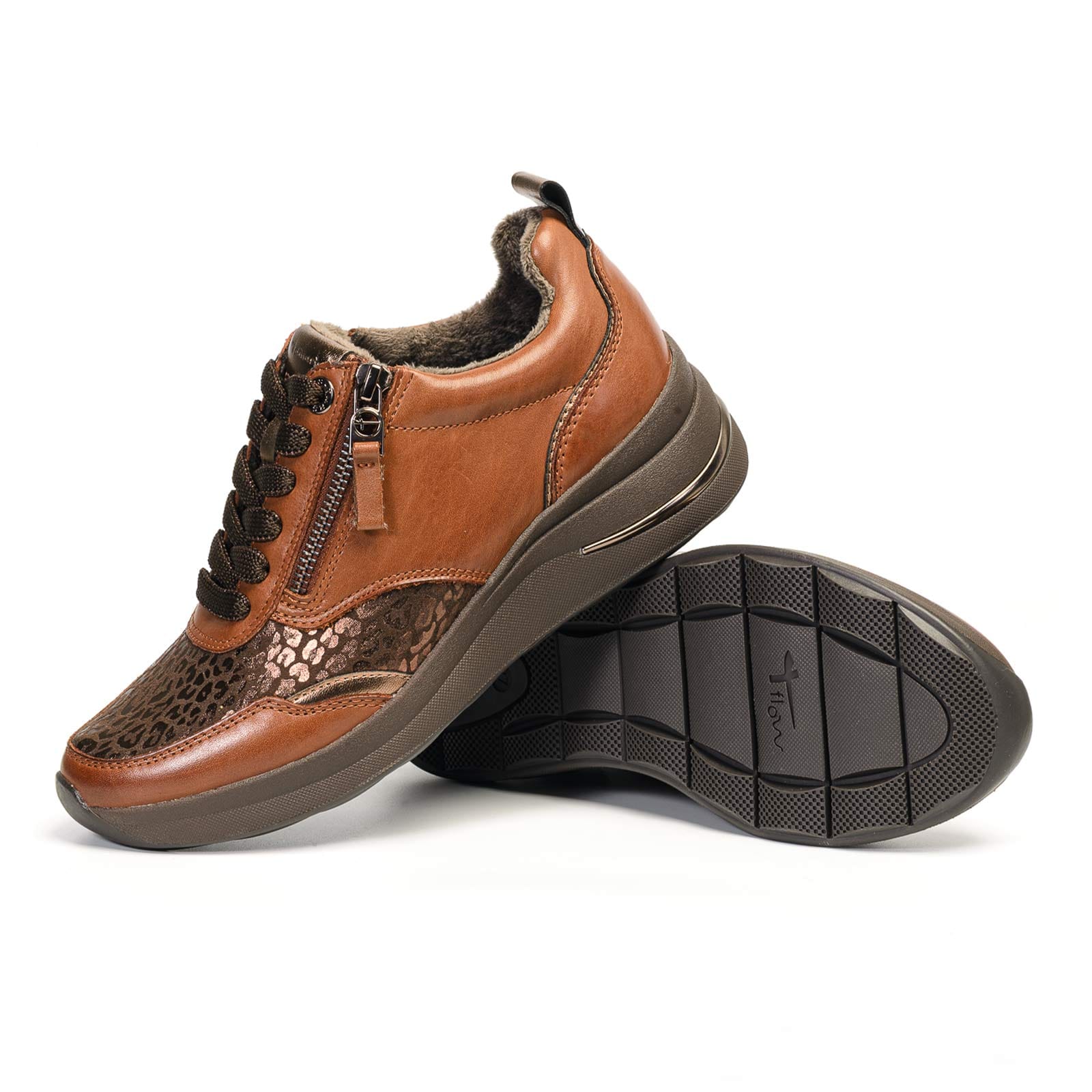 Tamaris OI 26 10 6 Sneaker CARTAYA Cuero - Imagen 6