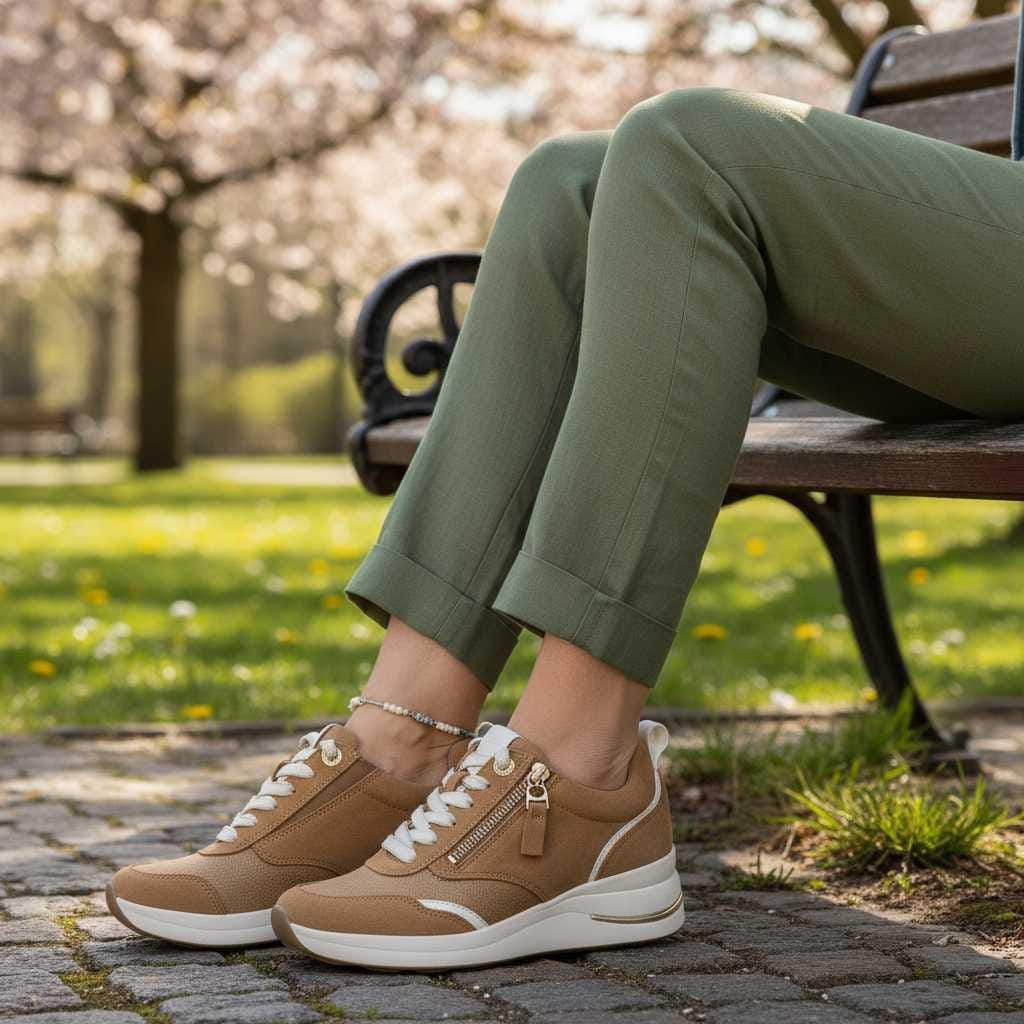 Tamaris IA PV 6 1 2 Sneaker CARTAYA Cuero - Imagen 2