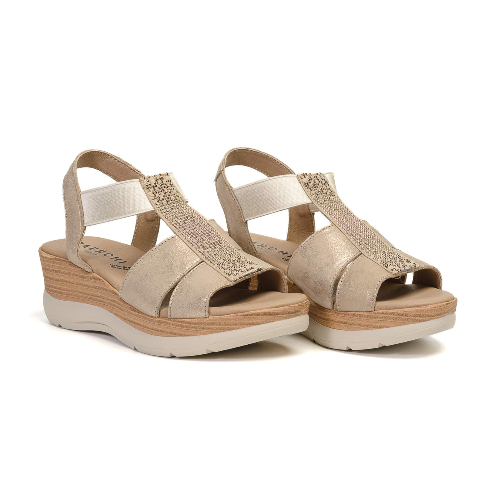 Baerchi PV2026 3 4 Sandalia MUNICH Dorada - Imagen 4