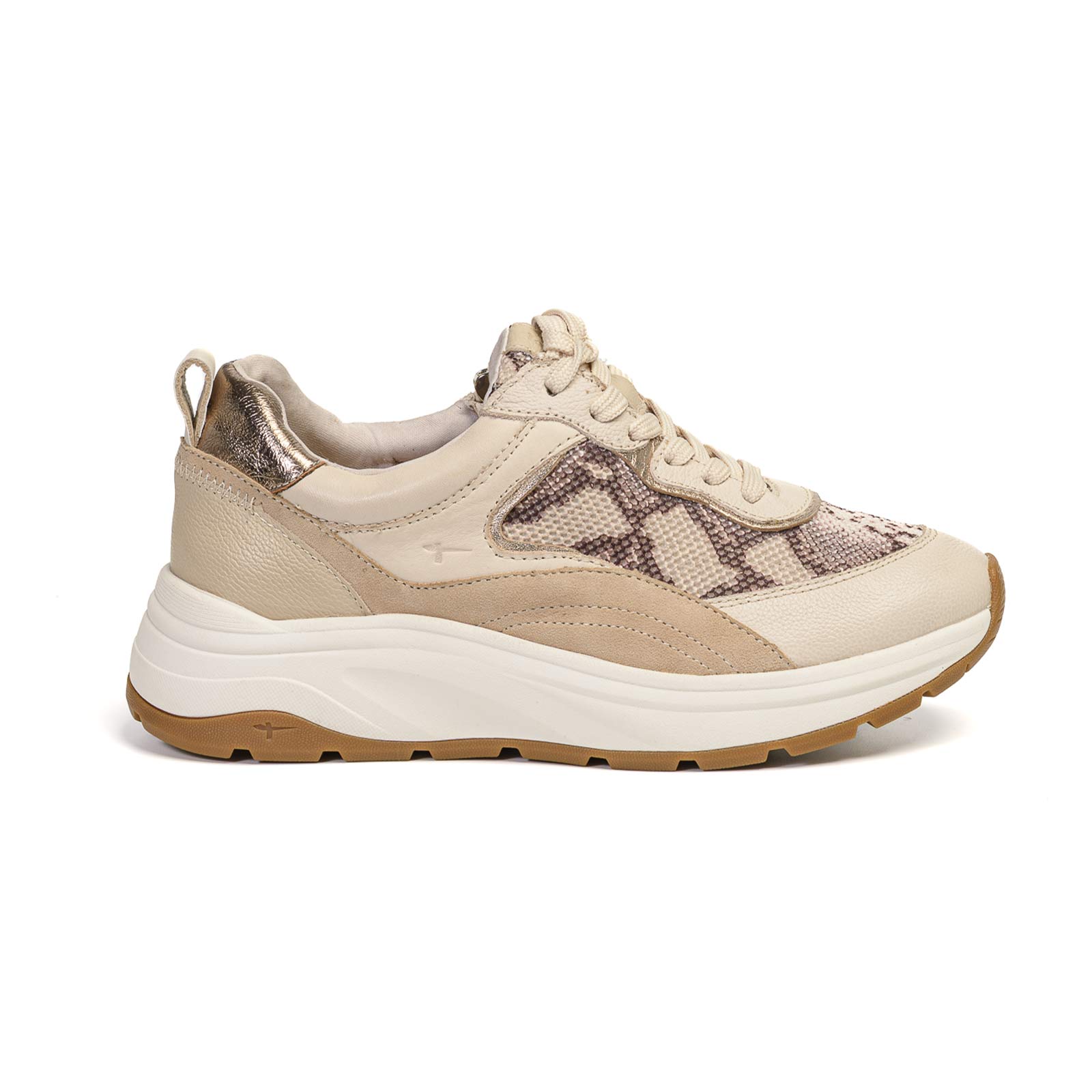 Deportiva Tamaris de mujer con estampado animal print