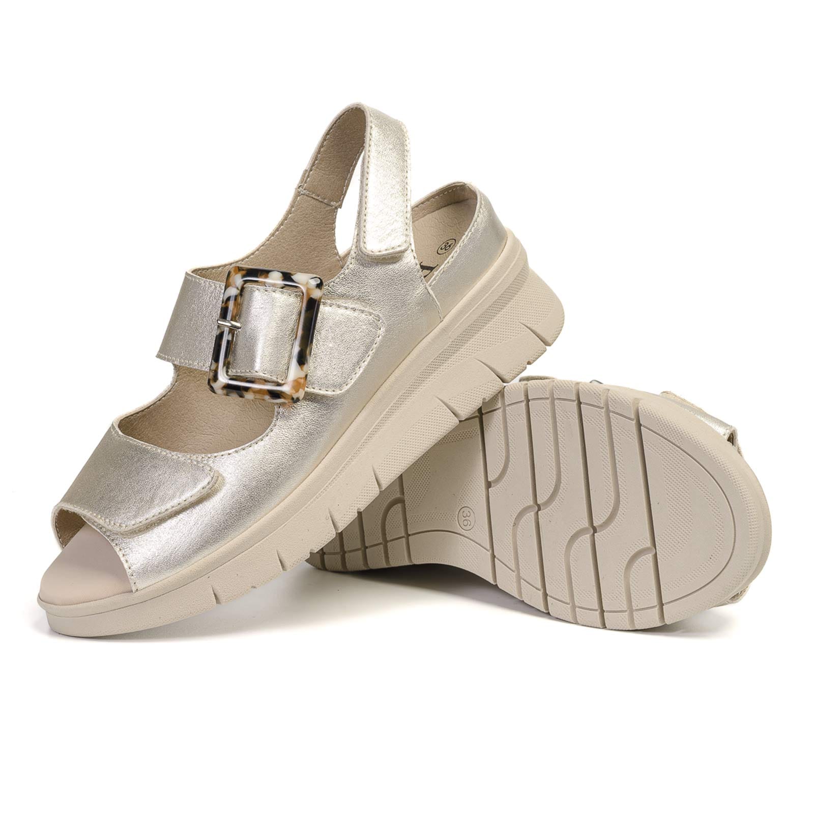 Pinosos PV26 910 6 Sandalia LEIZA Plata - Imagen 6