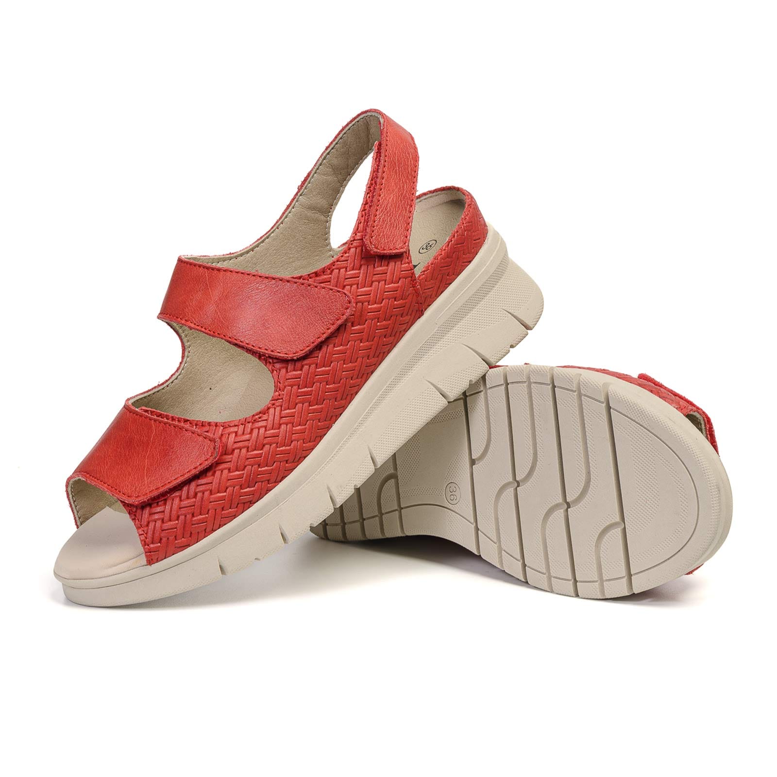 Pinosos PV26 920 6 Sandalia MABEL Roja - Imagen 6