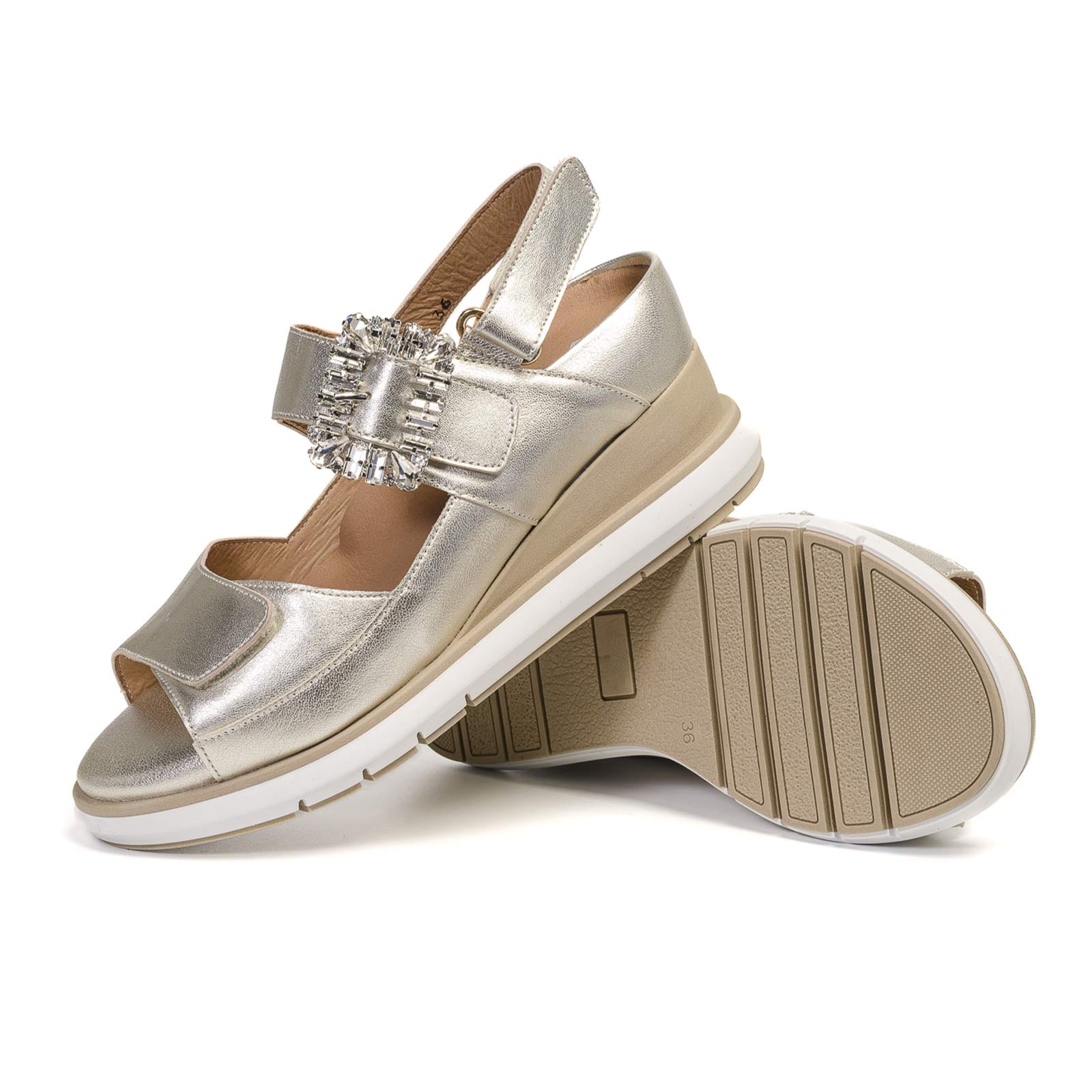 piesanto PV26 10 6 Sandalia AXIA Dorado - Imagen 6