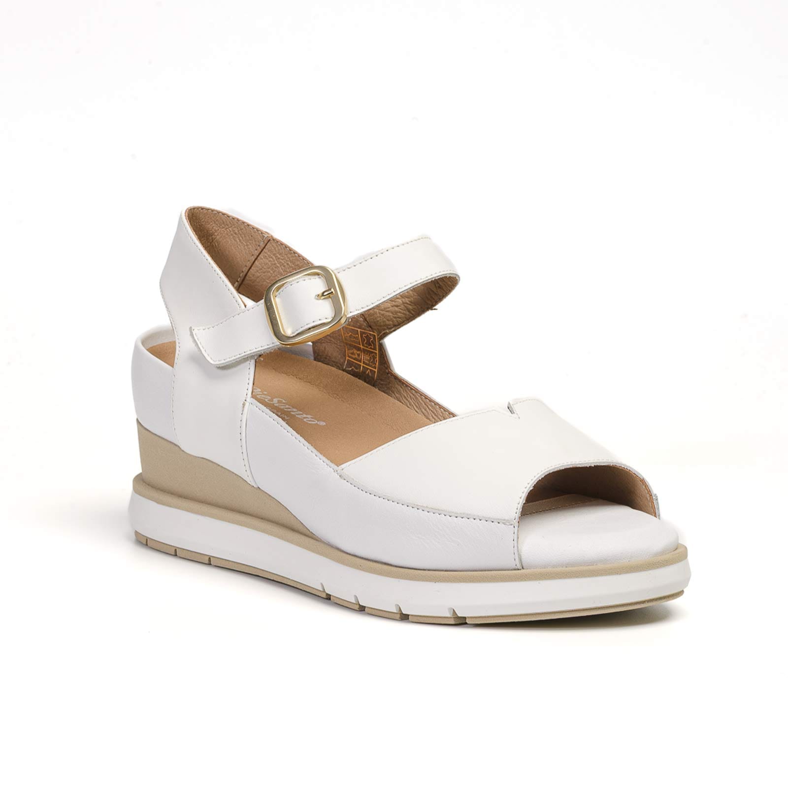 piesanto PV26 122 3 Sandalia PAULA Blanca - Imagen 3