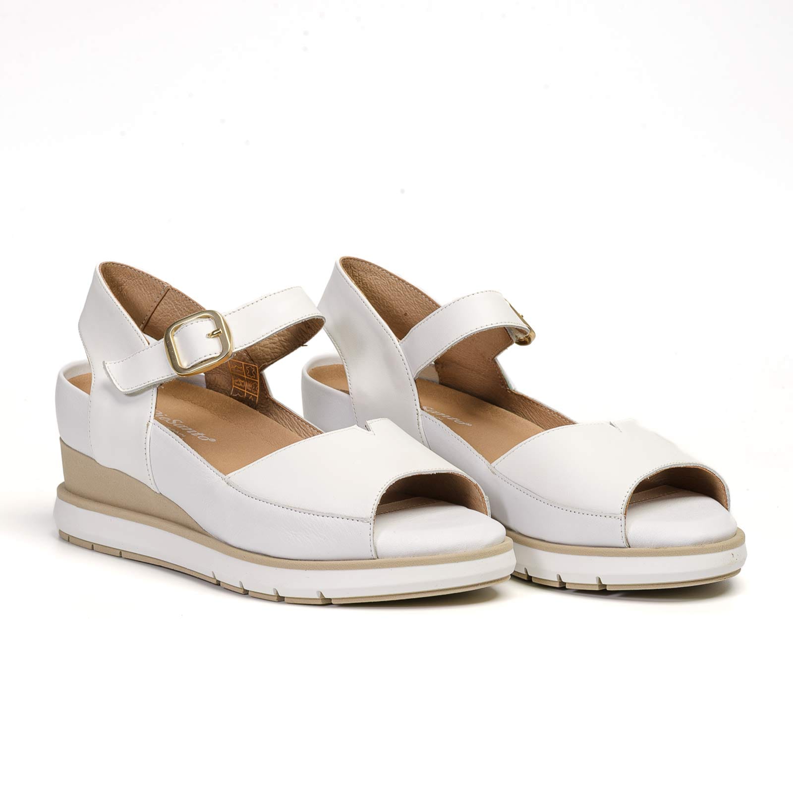 piesanto PV26 123 4 Sandalia PAULA Blanca - Imagen 4