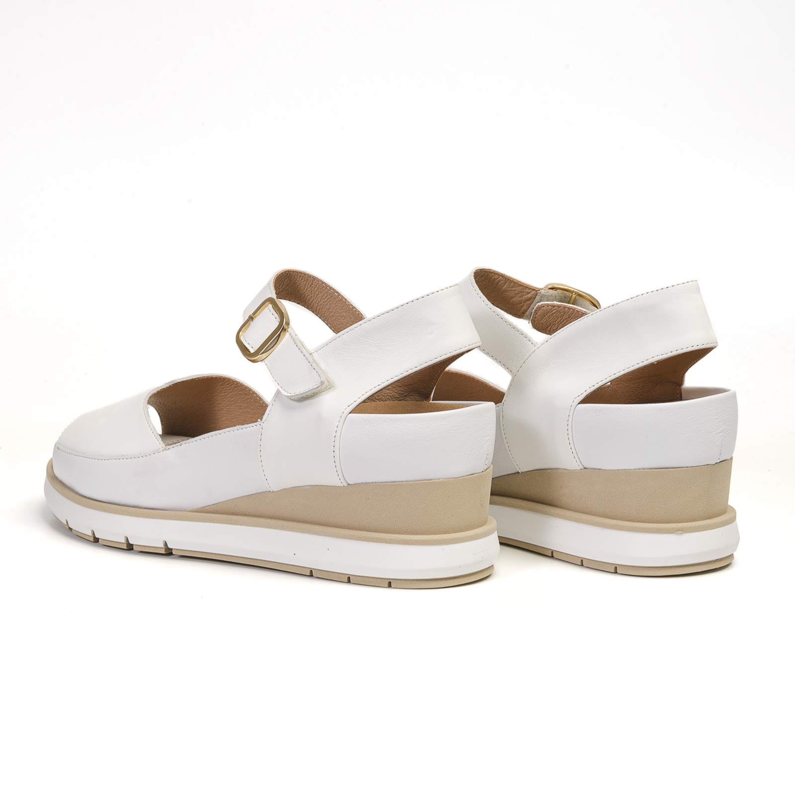 piesanto PV26 124 5 Sandalia PAULA Blanca - Imagen 5