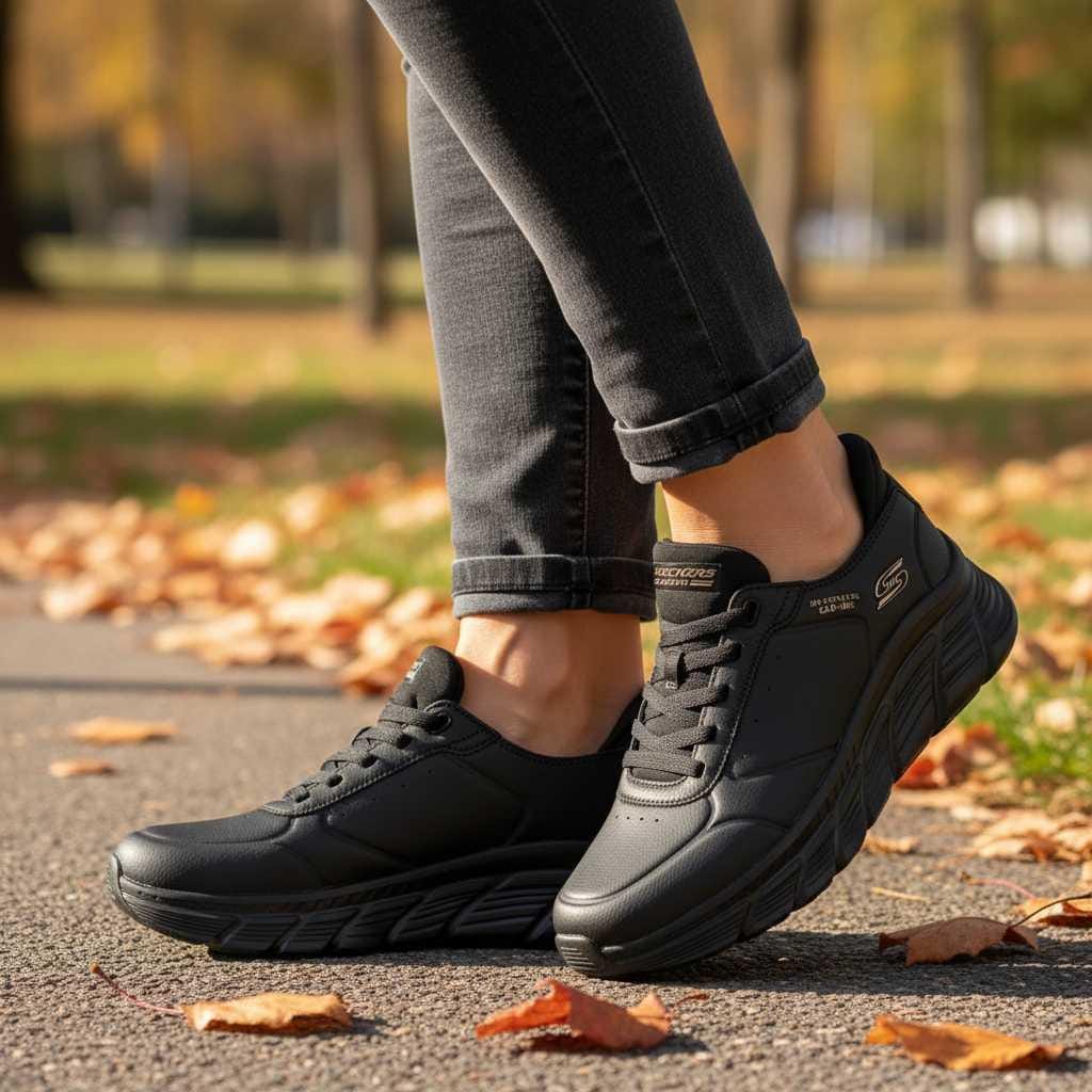 Skechers IA OI 18 2 BOBS WOMAN SPORT 117394 BBK - Imagen 2