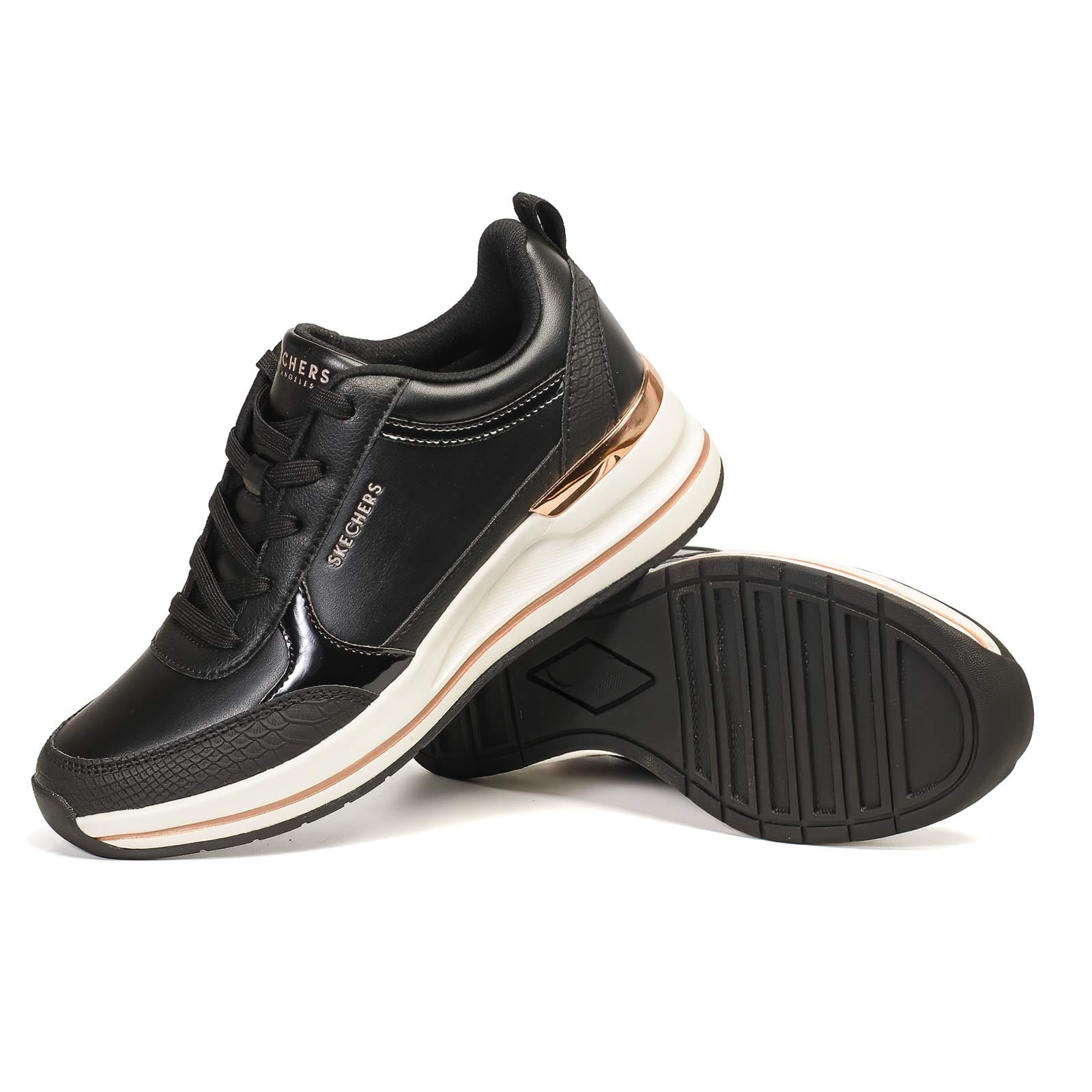 Skechers OI 27 15 6 SKECHERS STREET 177345 BLK - Imagen 6