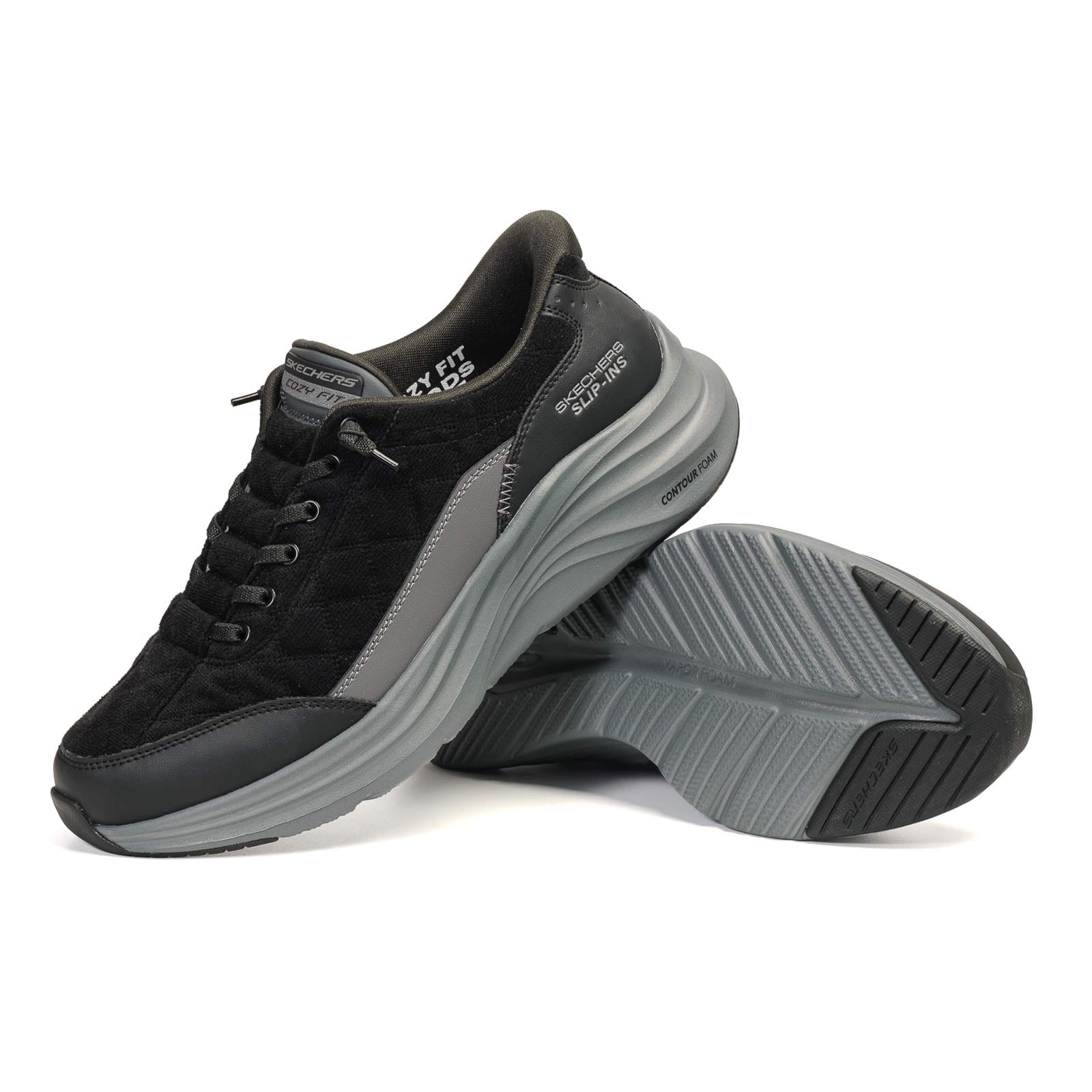 Skechers OI 27 55 6 COZI FIT MAN 232618 BKCC - Imagen 6