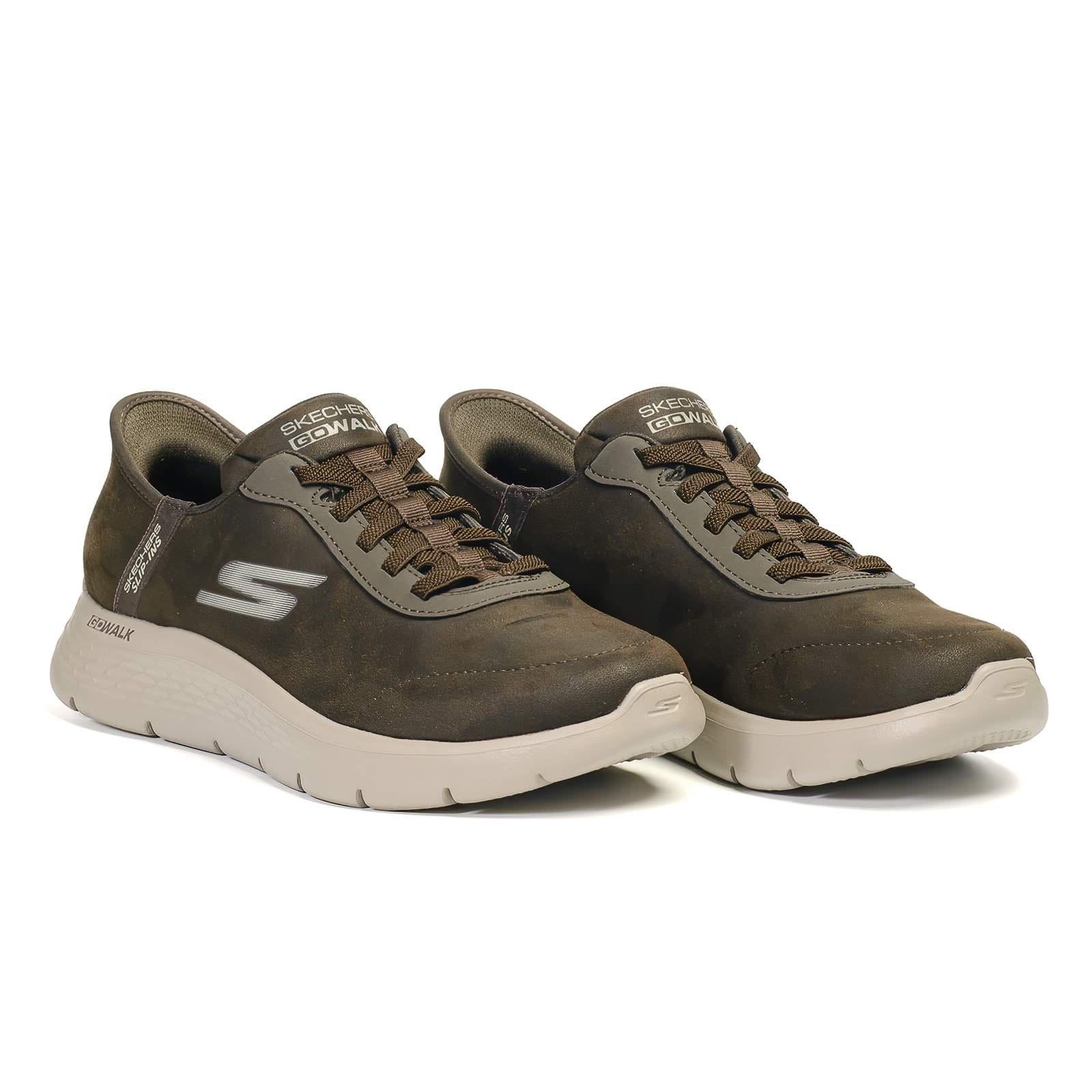 Skechers OI 27 68 4 GO WALK MENS 216326 BRN - Imagen 4