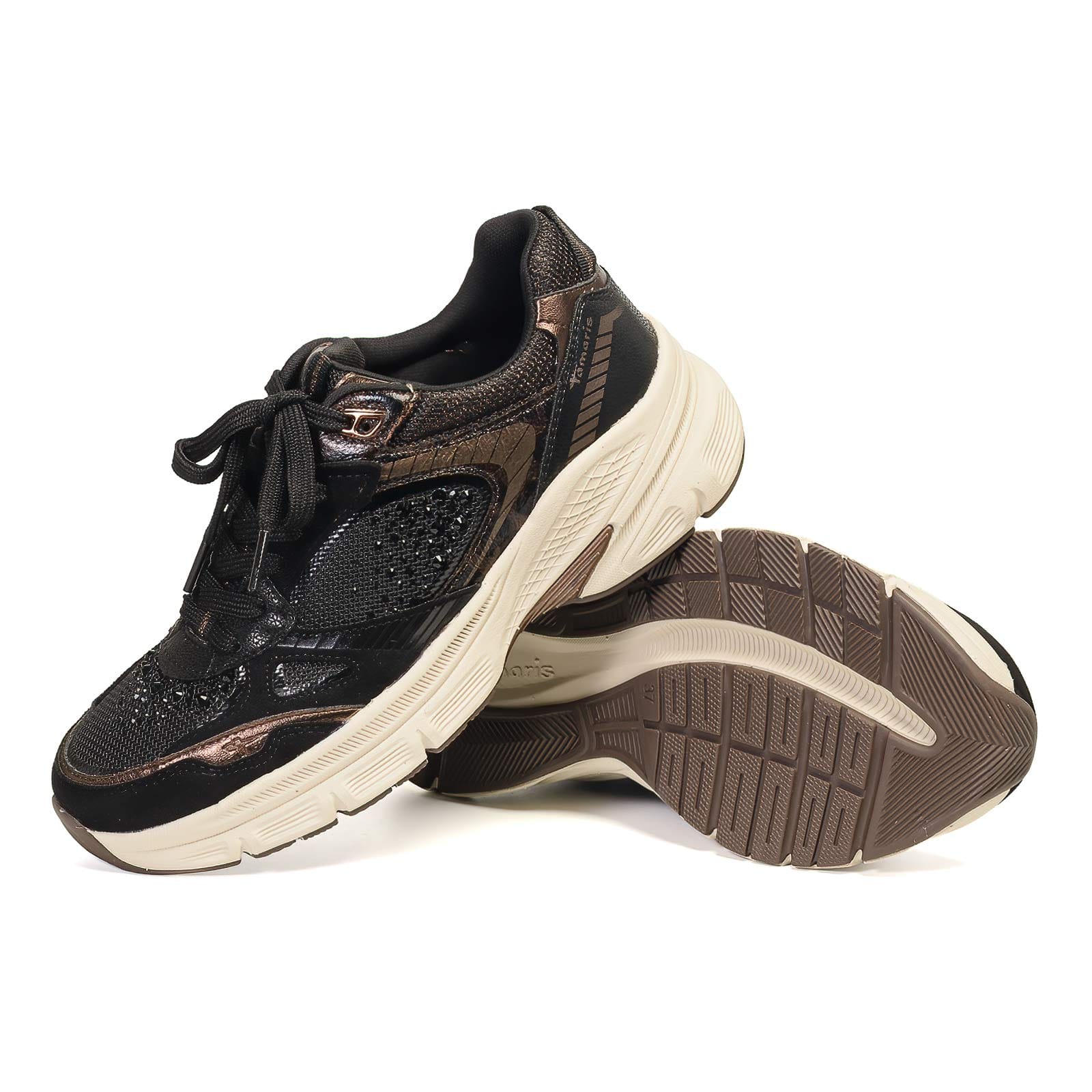 Tamaris OI27 35 6 Sneaker CANNES Negro - Imagen 6
