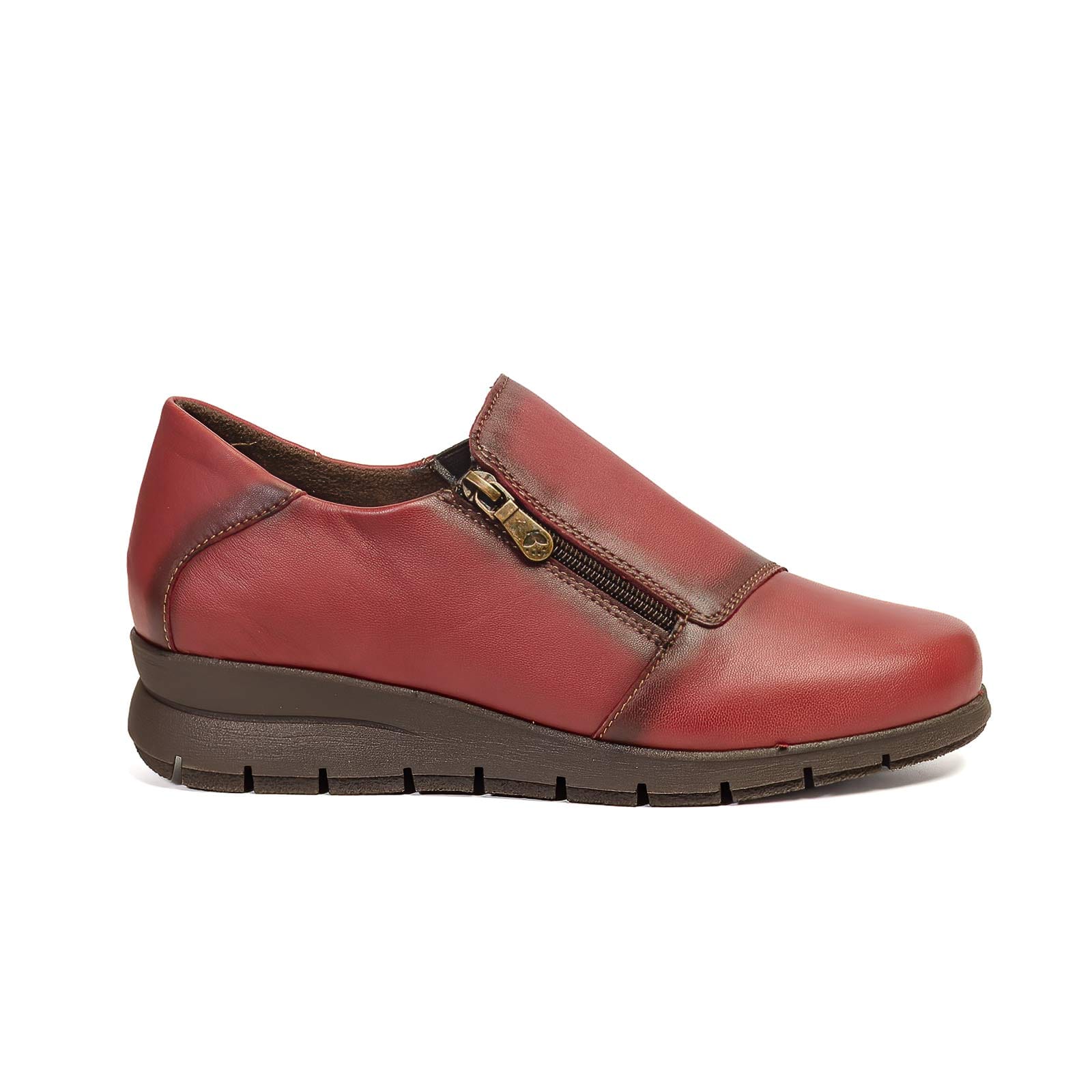 Zapato LEÓN Granate