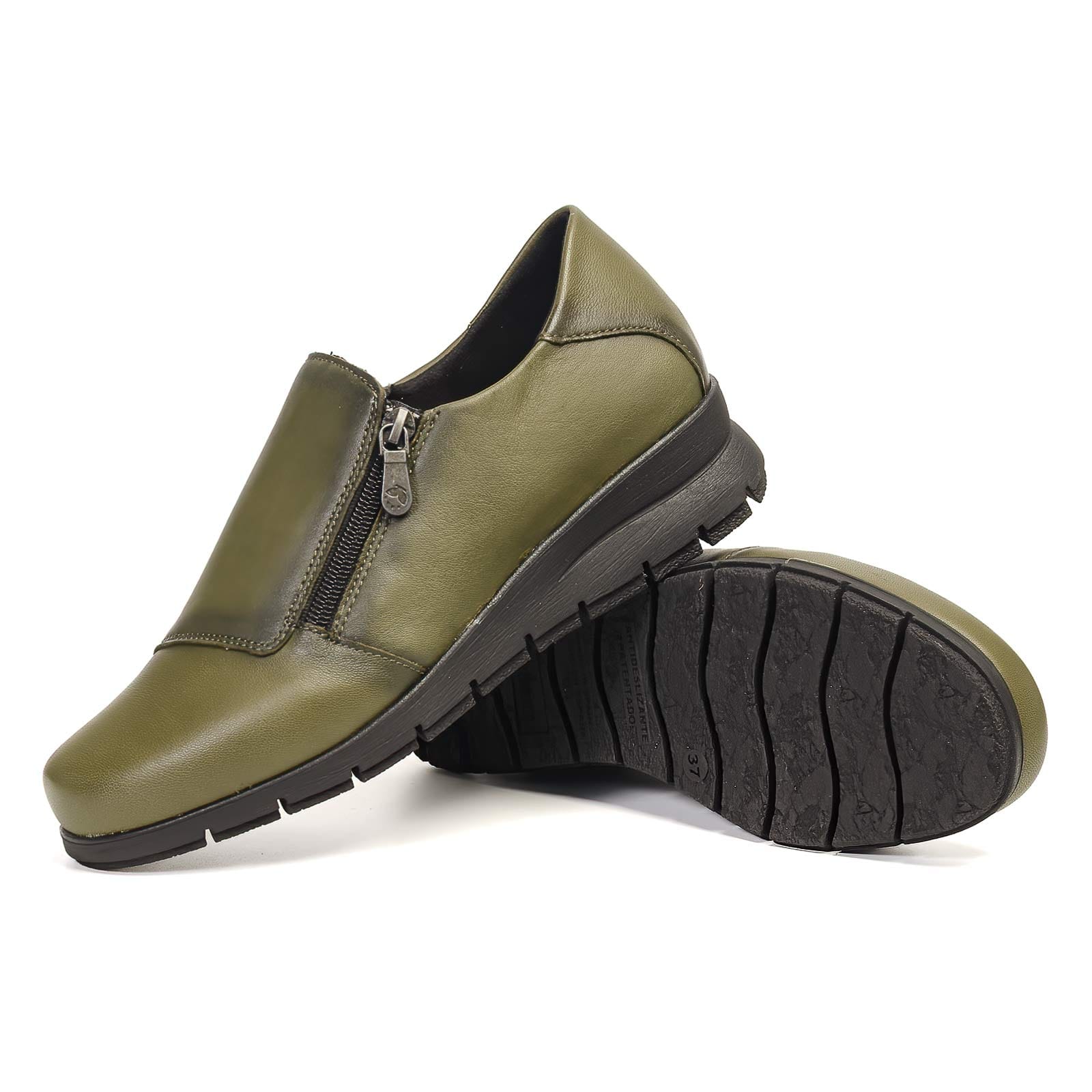 Valerias OI 27 25 5 Zapato LEÓN Verde - Imagen 5