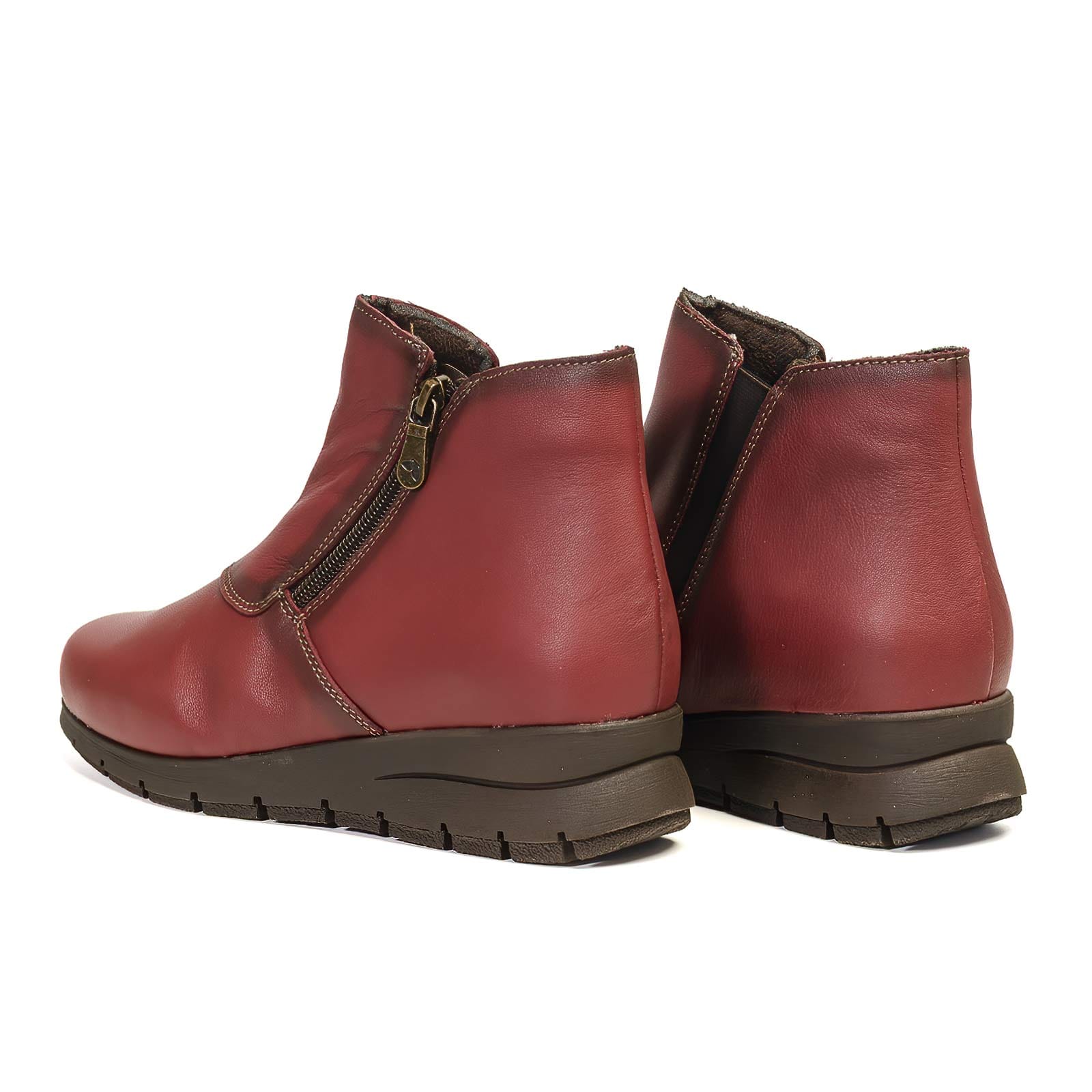 Valerias OI 27 44 5 Blucher GRANADA Granate - Imagen 5