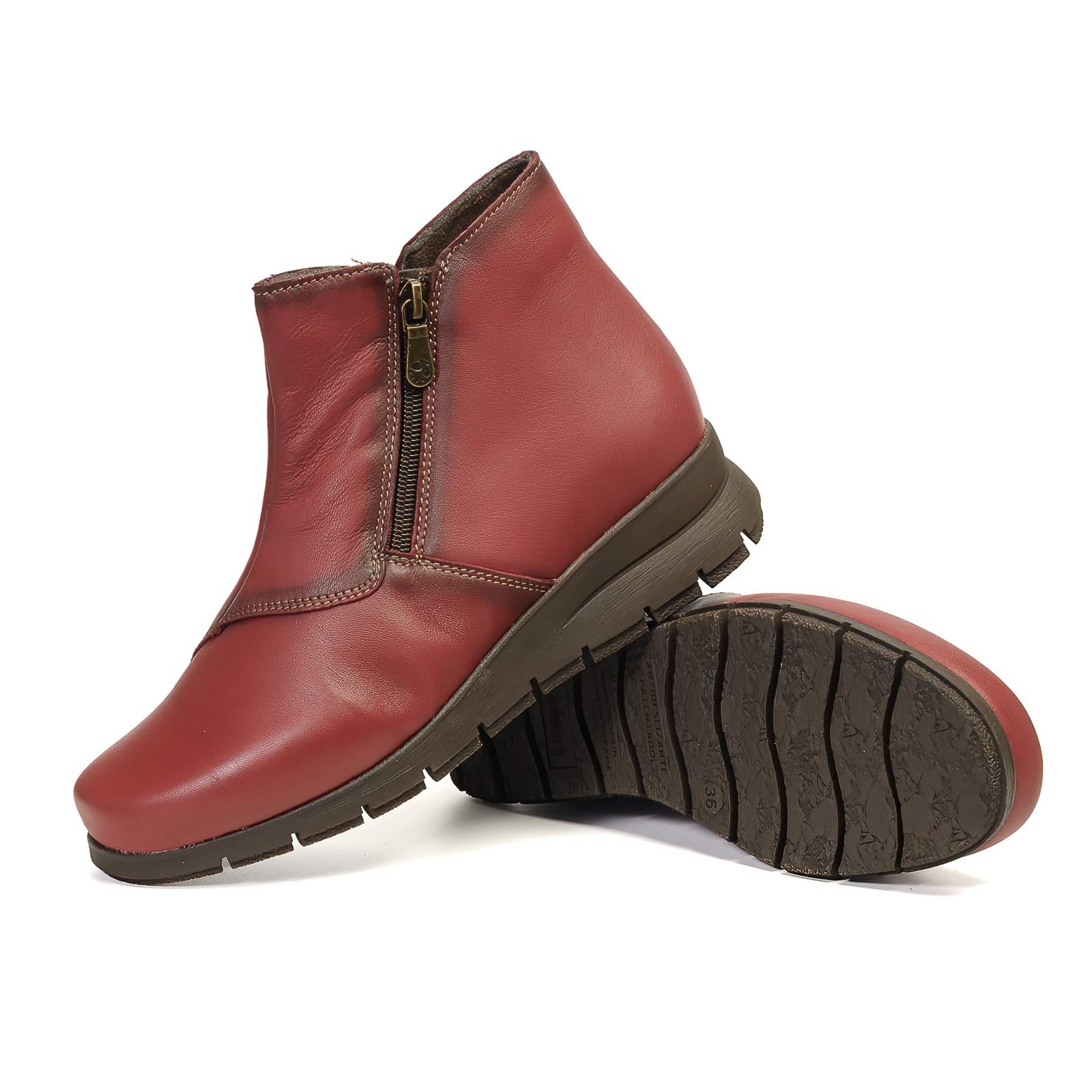 Valerias OI 27 45 6 Blucher GRANADA Granate - Imagen 6