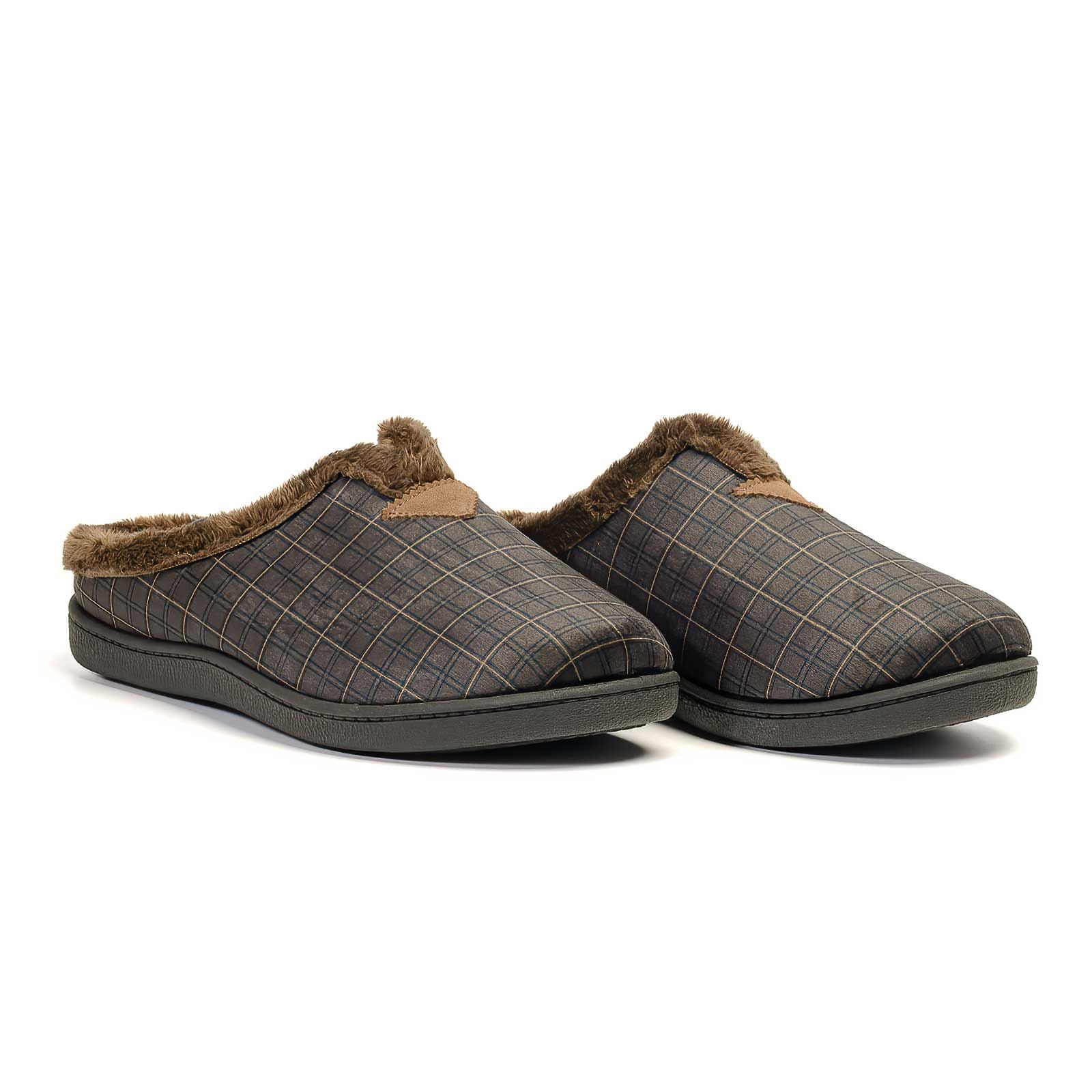 PlumaFlex OI27 3 4 Zapatilla para Hombre GRECO marrón - Imagen 4