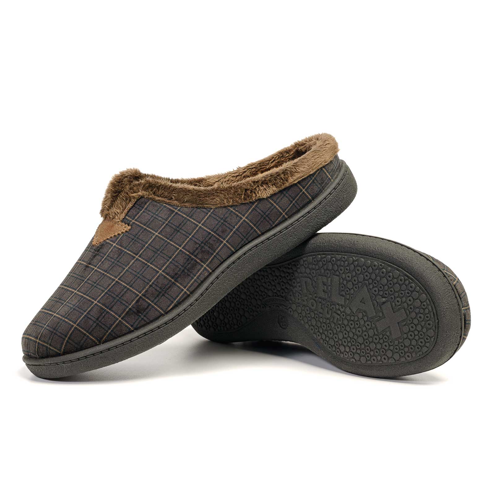 PlumaFlex OI27 5 6 Zapatilla para Hombre GRECO marrón - Imagen 6