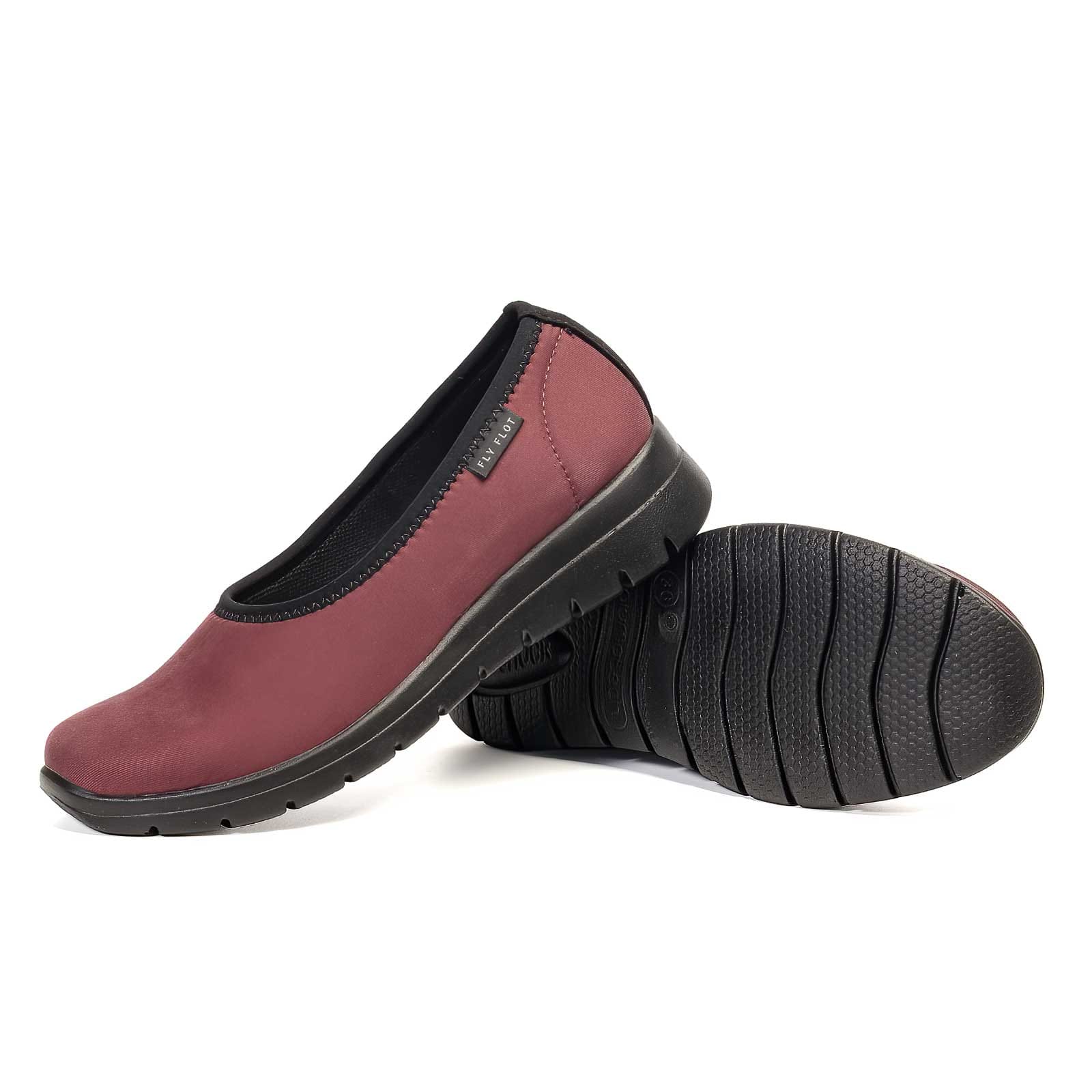 flyflot OI27 25 6 Manoletina FIONA Granate - Imagen 6